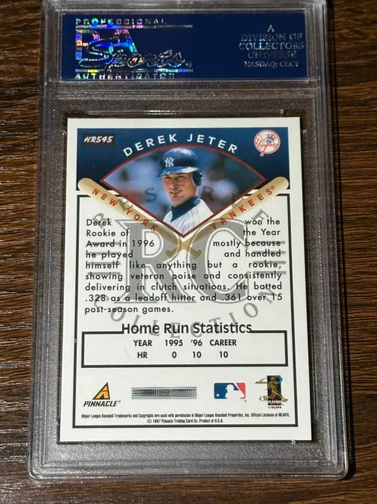 1997 Score Hobby Reserve HR545 DEREK JETER PSA 9 IMPOSSIBLE