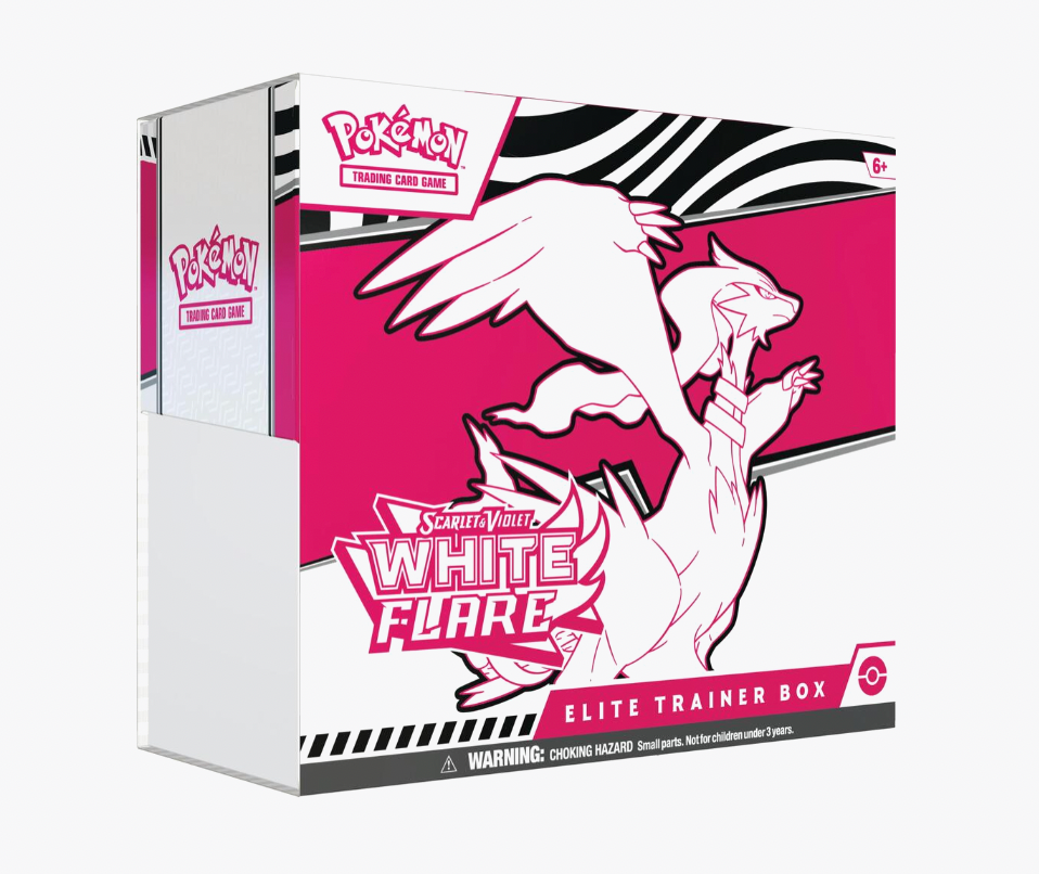 White Flare Elite Trainer Box