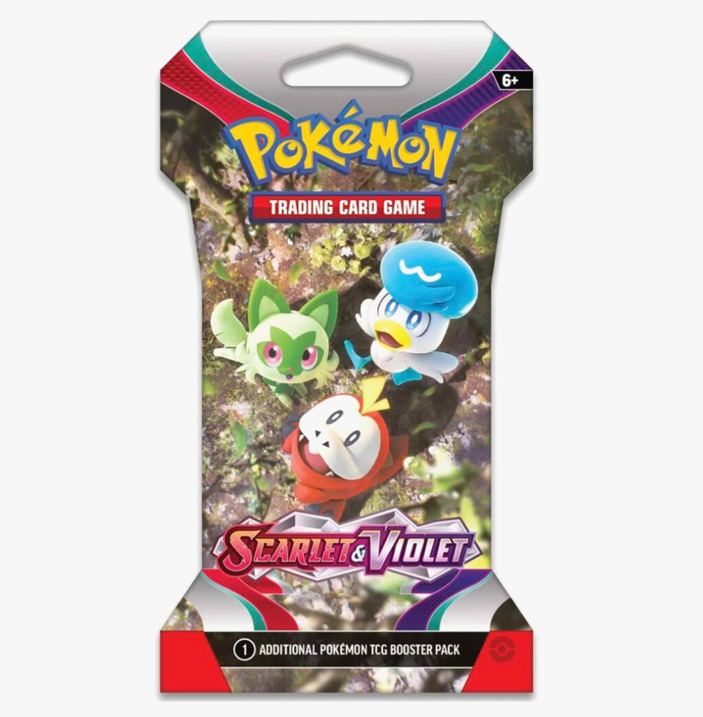 Scarlet & Violet Sleeved Booster Pack
