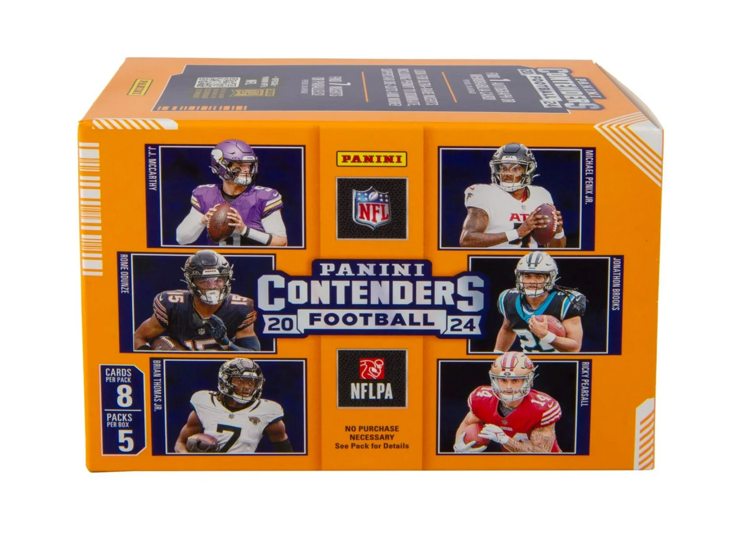 2024 Panini Contenders NFL Football Trading Cards Blaster Orange Box Sealed 40 cards inside