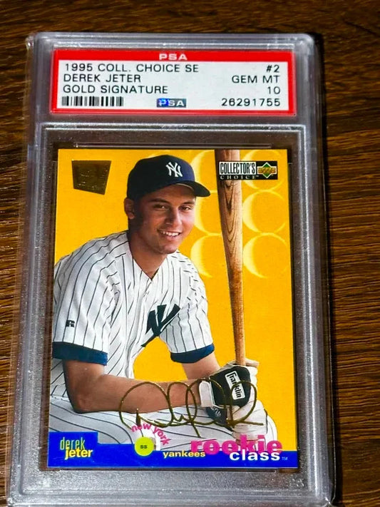 1995 Upper Deck Collector's Choice Special Edition - #2 Derek Jeter PSA 10 Gold