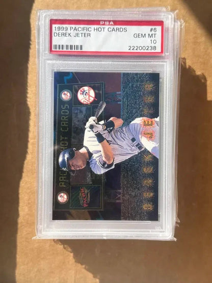 Derek Jeter 1999 Pacific HOT CARDS #6  /500 PSA 10 POP 1 GEM MINT