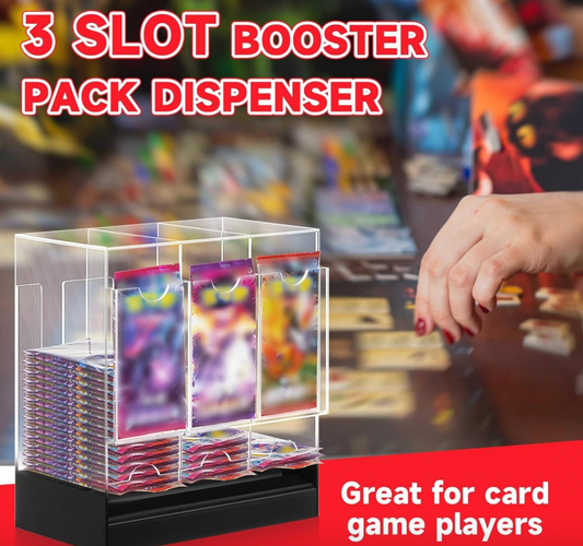3 Slot Booster Pack Dispenser