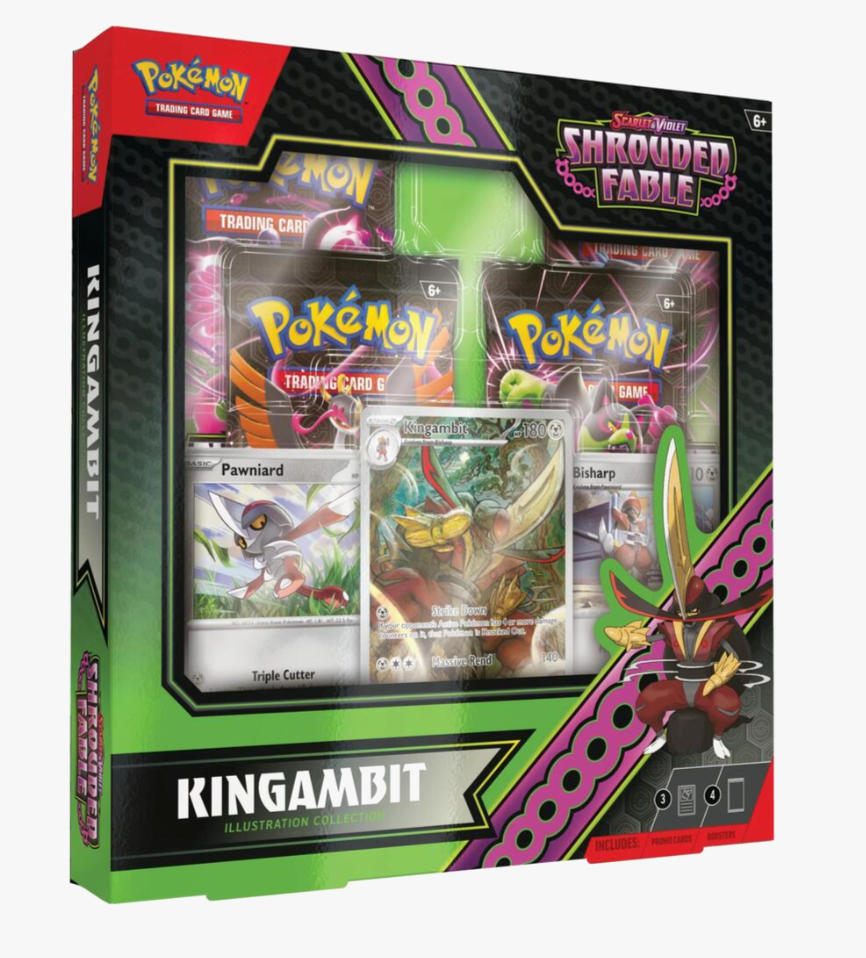 Pokemon Kingambit Illustration Collection - SV: Shrouded Fable
