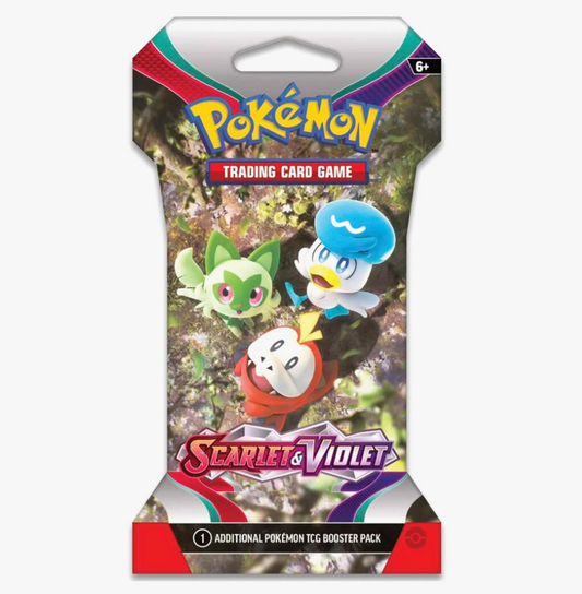Scarlet & Violet Sleeved Booster Pack