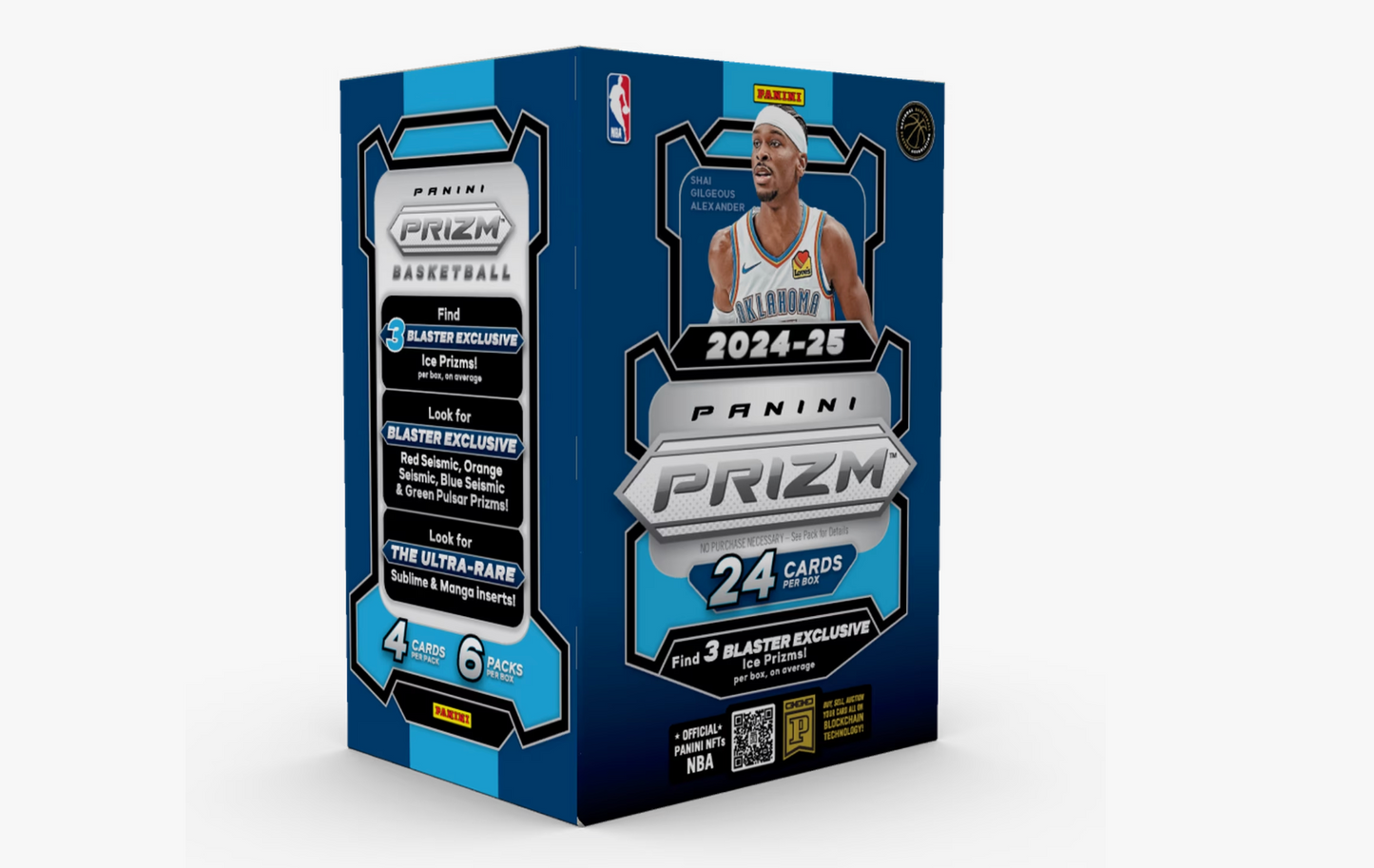 2024-2025 Panini Prizm NBA Basketball Factory Sealed Blaster Box