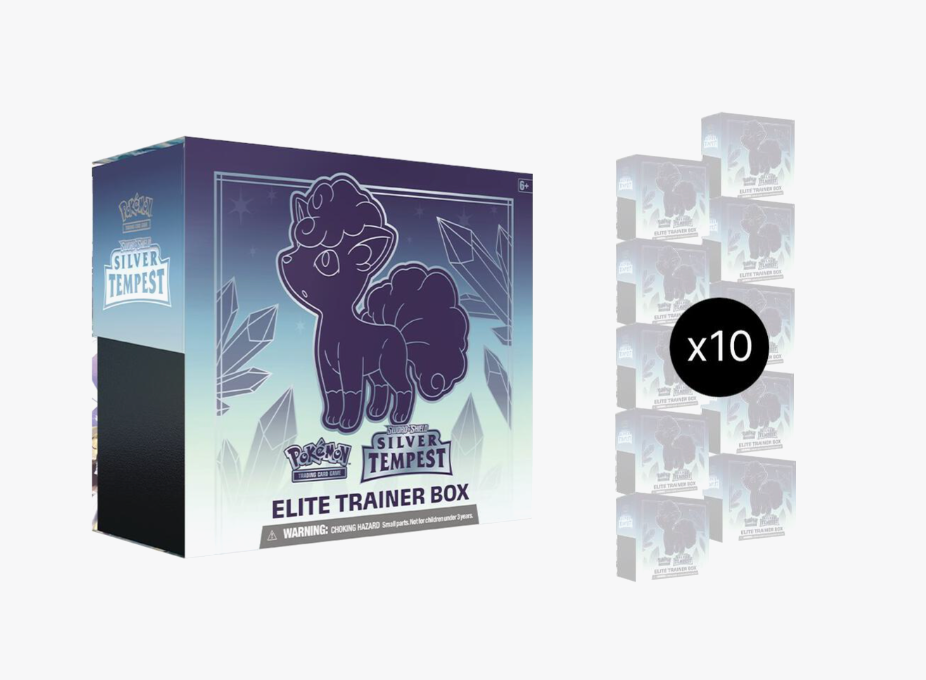 Pokemon Silver Tempest Elite Trainer Box Case