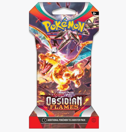 Scarlet & Violet Obsidian Flames Sleeved Booster