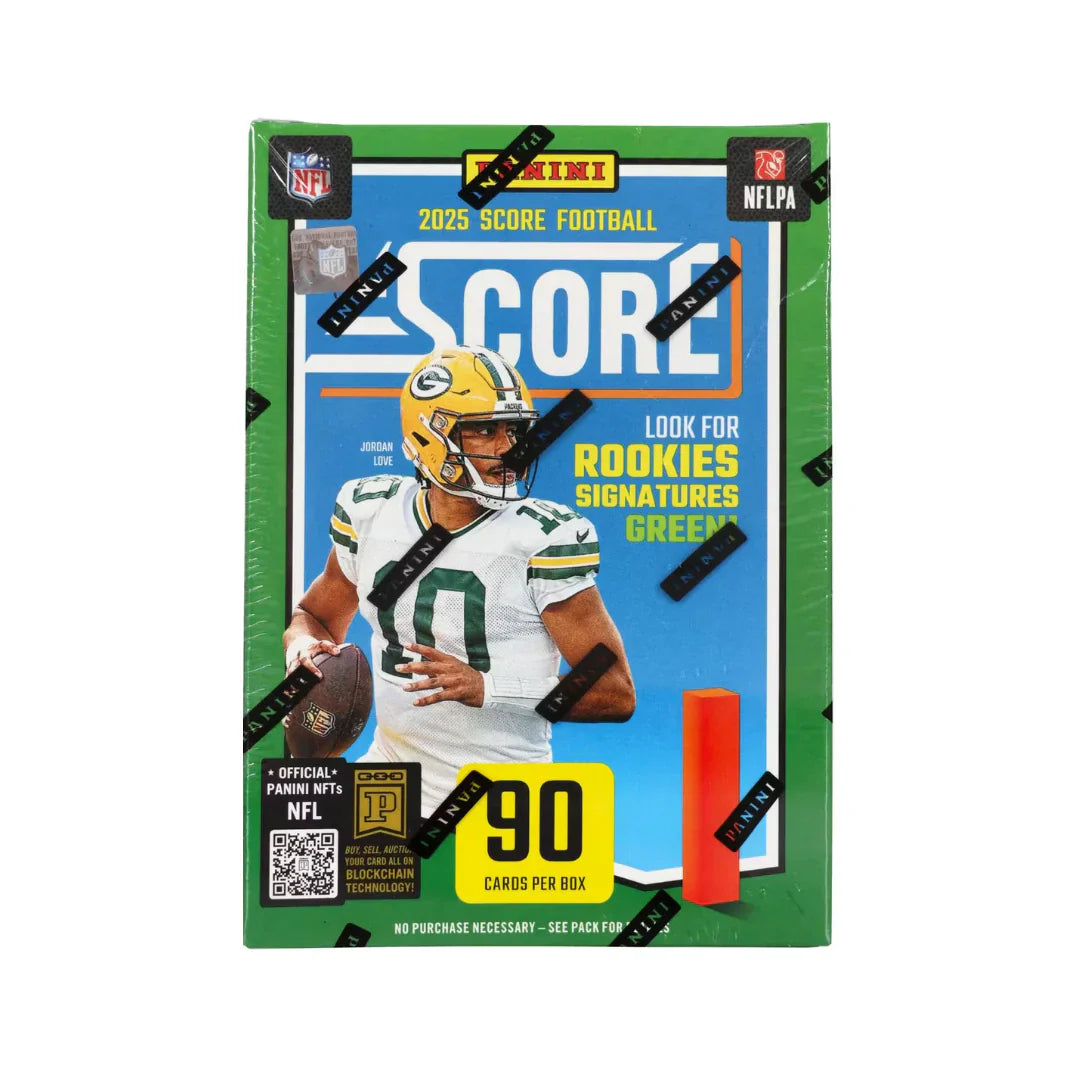 Panini Score 2025 Football Blaster Box 90 Trading Cards