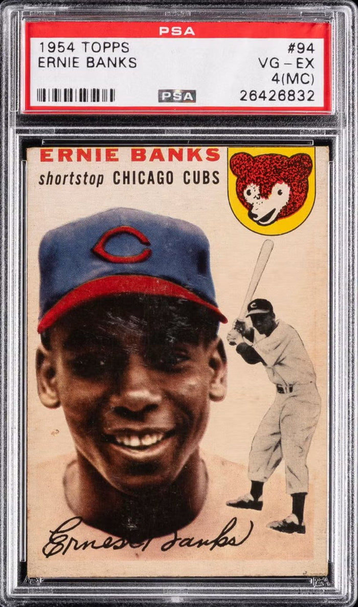 1954 Topps #94 Ernie Banks · PSA 4 (MC)