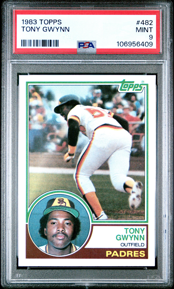 1983 Topps #482 Tony Gwynn · PSA 9