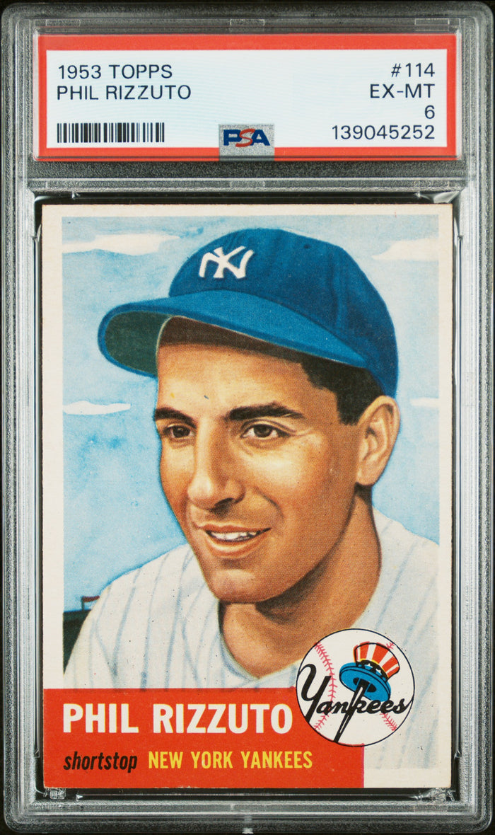 1953 Topps #114 Phil Rizzuto · PSA 6