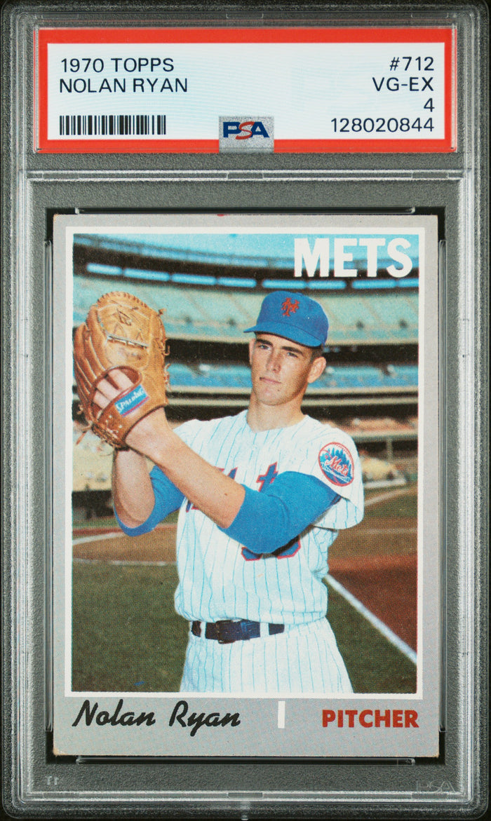 1970 Topps #712 Nolan Ryan · PSA 4